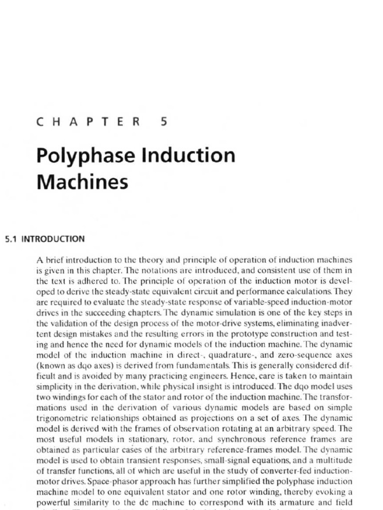 Electric Motor Drives Modeling, Analysis, and Control