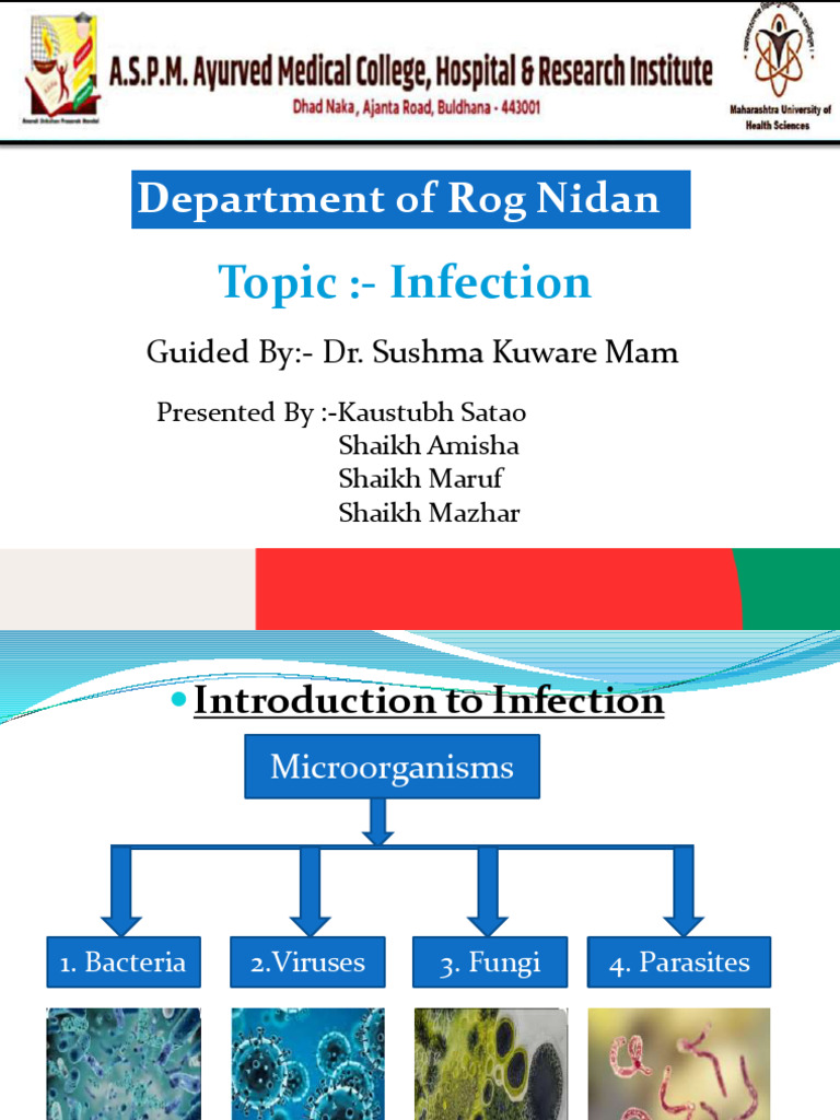 Understanding Infections: Types & Pathogenesis | PDF | Bacteria | Influenza