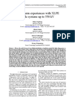 Ageing of XLPE and SiR For HV Cables and Accessories - Paper CIGRE - Vogelsang - Brugg Cables - 2