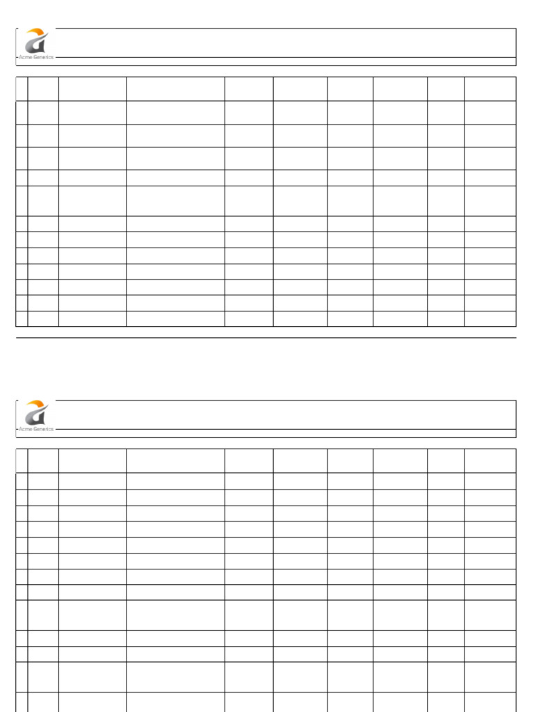 Inward Log Book for ACME Generics | PDF | Pharmaceutical Sciences ...