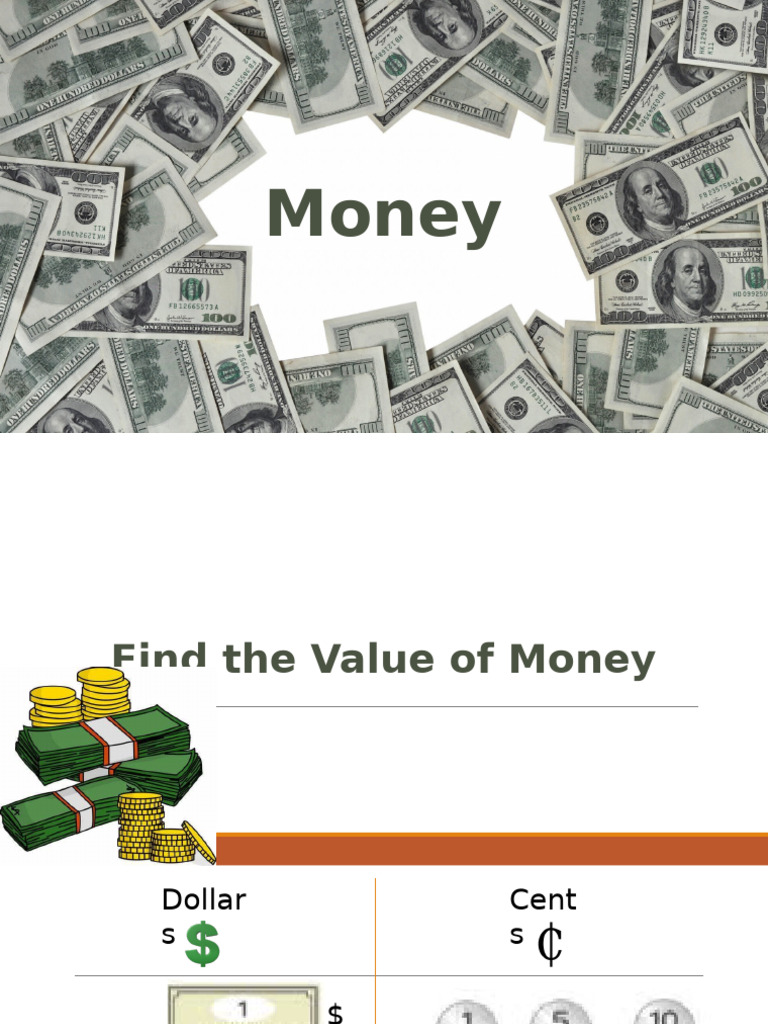 Understanding Money Values and Exchange | PDF