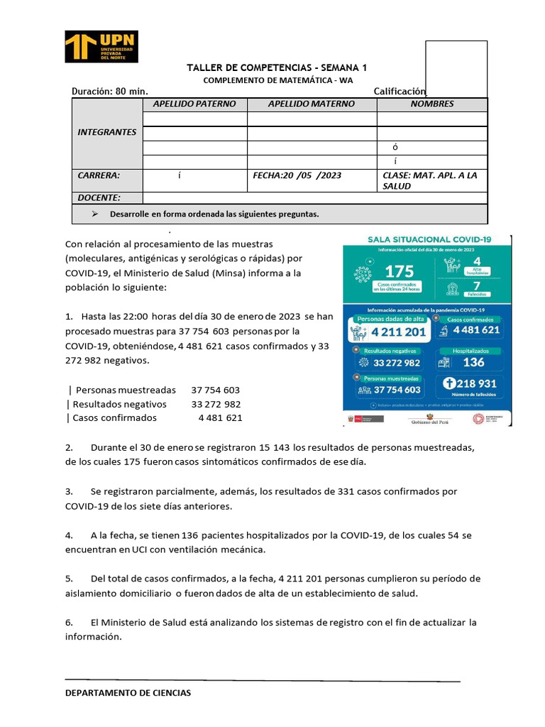 Mateee | PDF | Porcentaje | Medicina