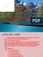 Pengertian Auxiliary Verb