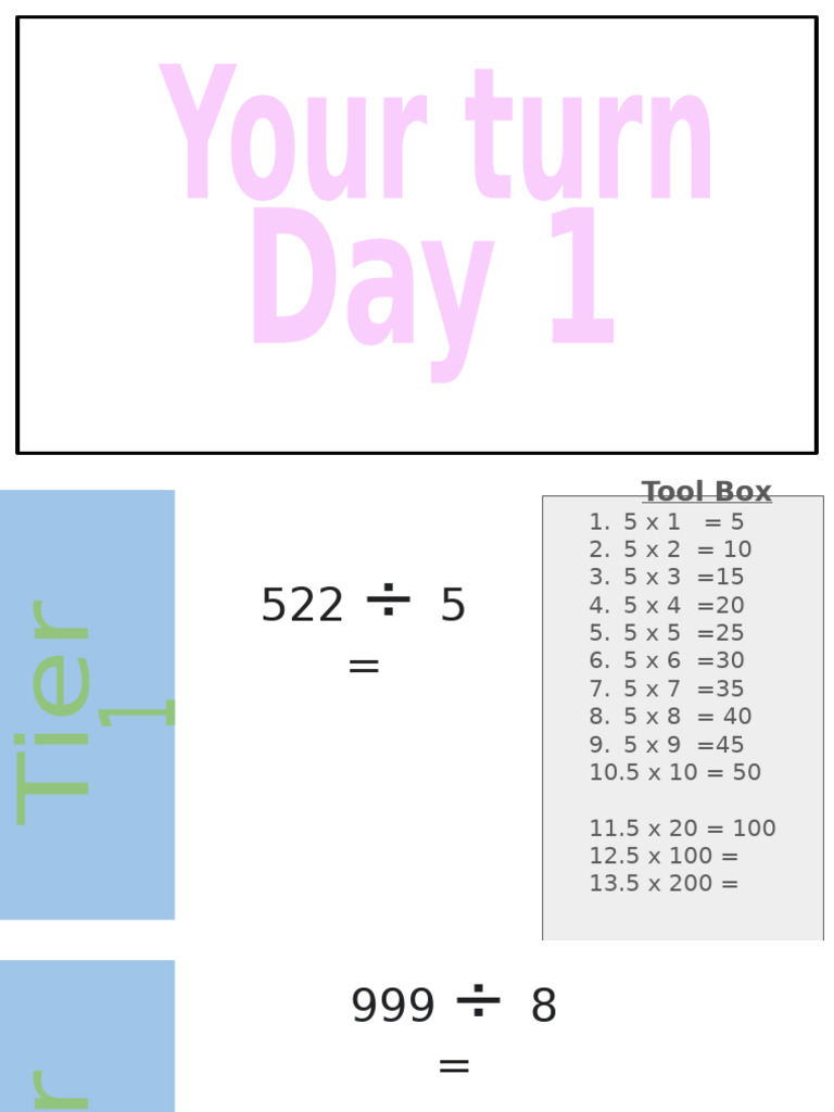 Division Problems and Solutions | PDF