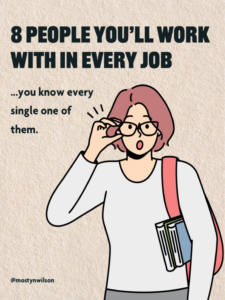 8 People You LL Work With in Every Job 1753272859 | PDF | Chess ...