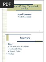 Network Coding: Theory and Practice: Apirath Limmanee Jacobs University