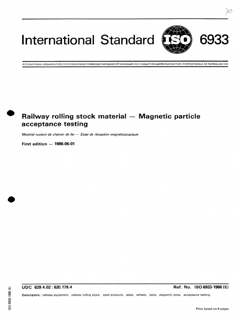 ISO6933 | PDF