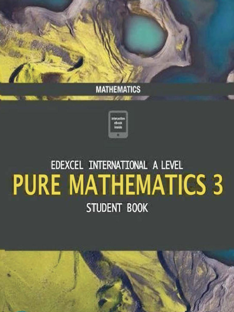 Edexcel A Level Pure Mathematics 3 PDF | PDF