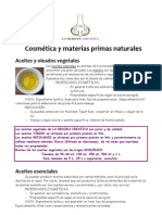 Dossier Ingredientes REDOMA TIENDAS MAR 2012