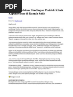 Download Mentoring Dalam Bimbingan Praktek Klinik Keperawatan Di Rumah Niccolas by Athena Gatujue SN91938918 doc pdf