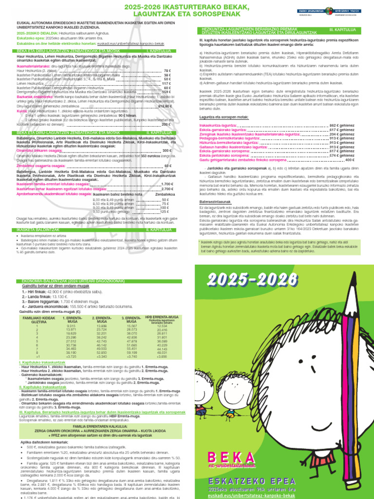 BEKAK - Laguntzen Laburpena | PDF