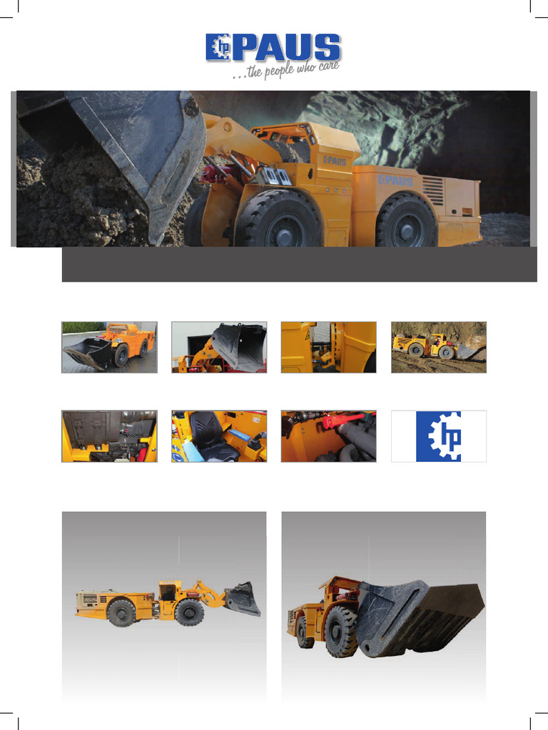 Paus PFL LHD: Underground Mining Loader | PDF | Vehicle Technology ...