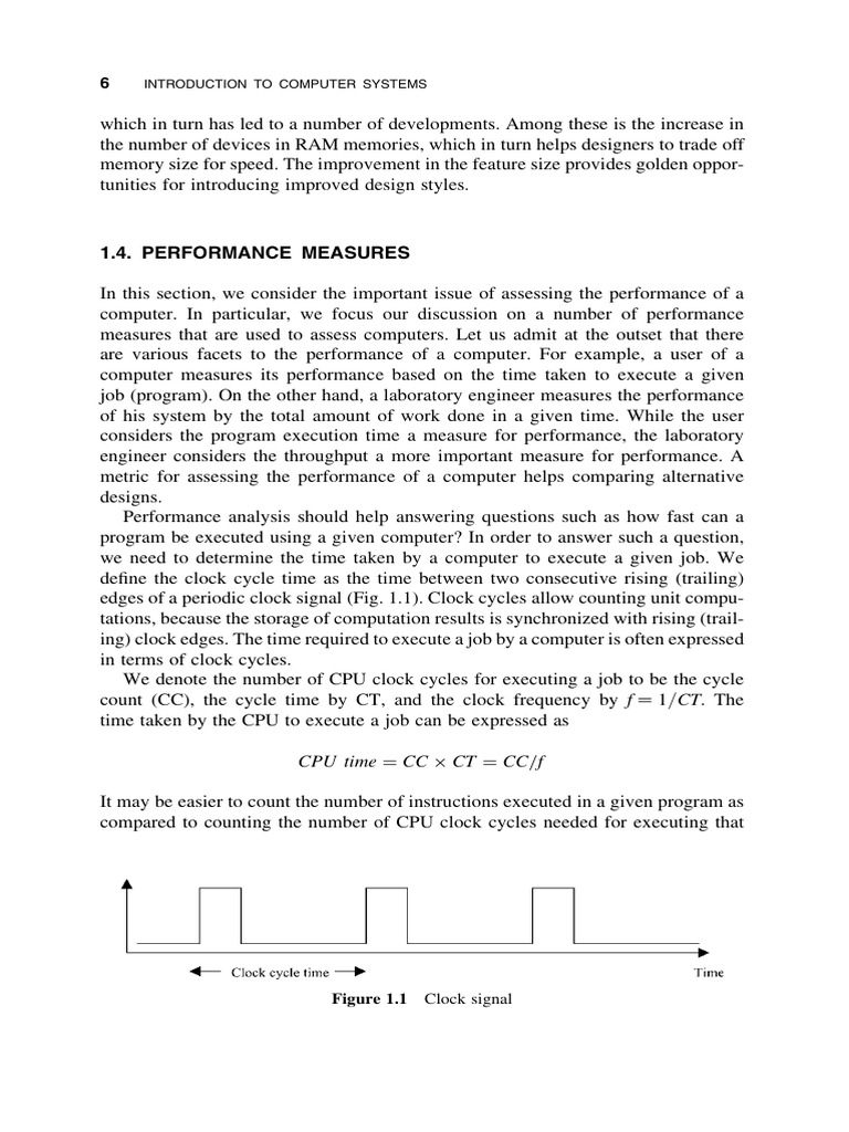 Computer Performance Measures Explained | PDF | Central Processing Unit ...