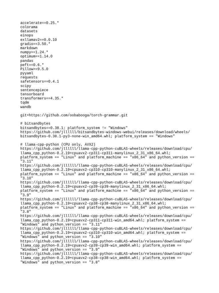 Llama.cpp GitHub Release Details | PDF | Office Equipment | Computer ...