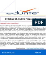 Syllabus of Andhra Pradesh Board: Page: 1/3