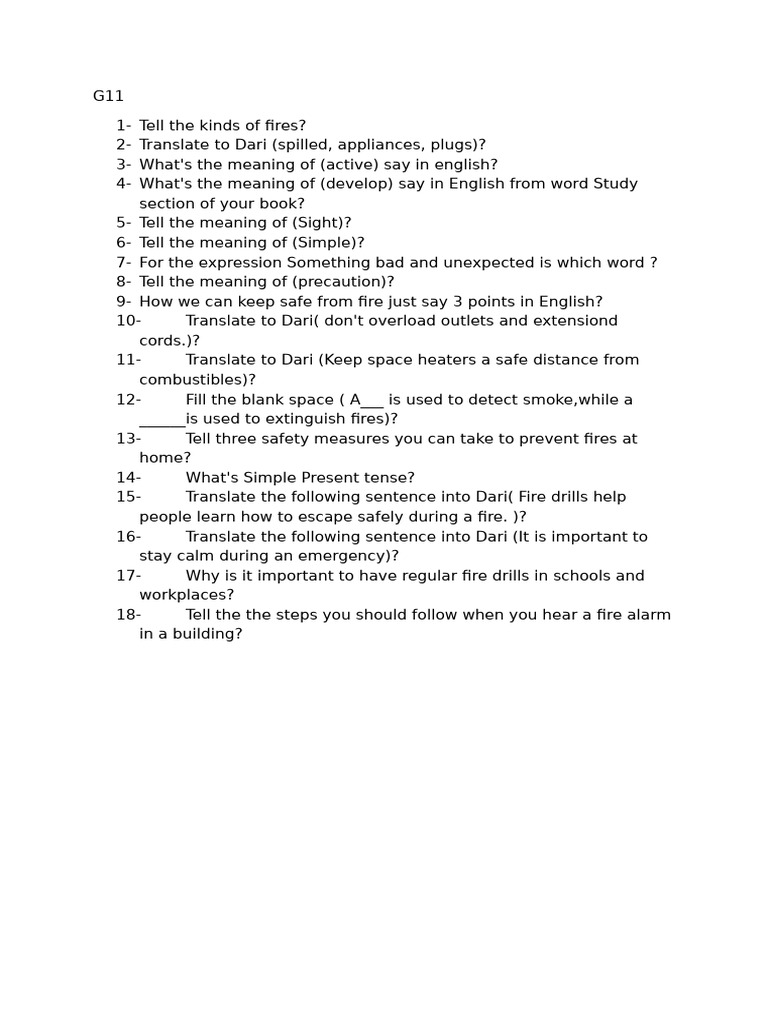 G11 English M | PDF