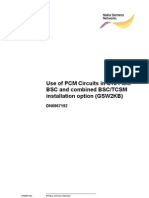 Use of PCM Circuits in S15 Flexi BSC and Combined BSC/TCSM Installation Option (GSW2KB)