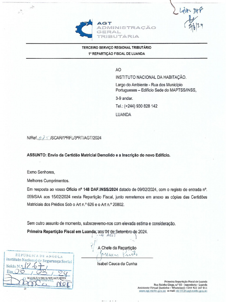 Matriz Predial - Ed. Consolação | PDF