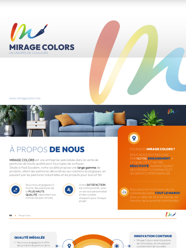 Peintures de Qualité Mirage Colors | PDF | Peinture | Époxy