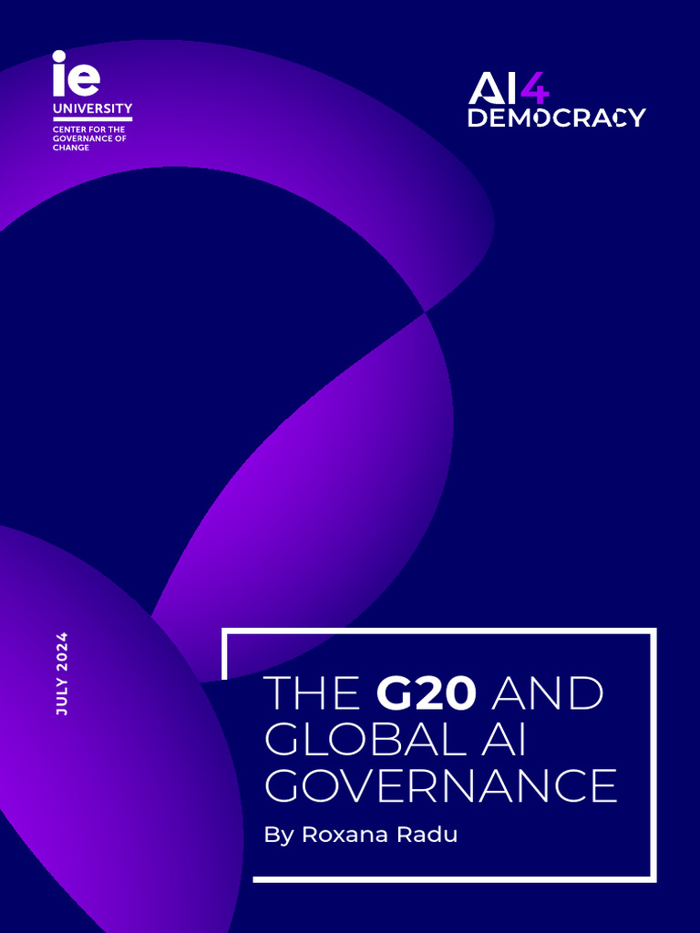 G20's Role in Global AI Governance 2024 | PDF | Intelligence (AI ...