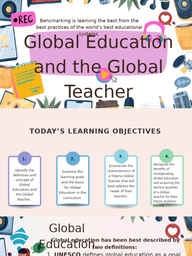 Global Education and Teacher Competencies | PDF | Learning | Literacy