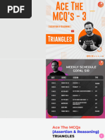 Maths X Assertion Reasoning Chapter 06 | PDF | Triangle | Ratio