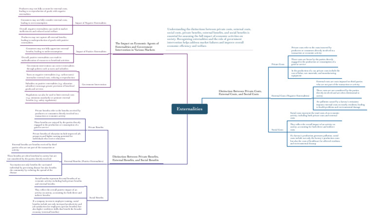 Understanding Externalities and Costs | PDF | Externality | Microeconomics