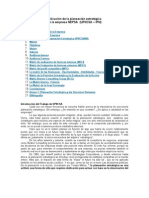 Ejemplo Caso Aplicacion Planificacion Estrategica