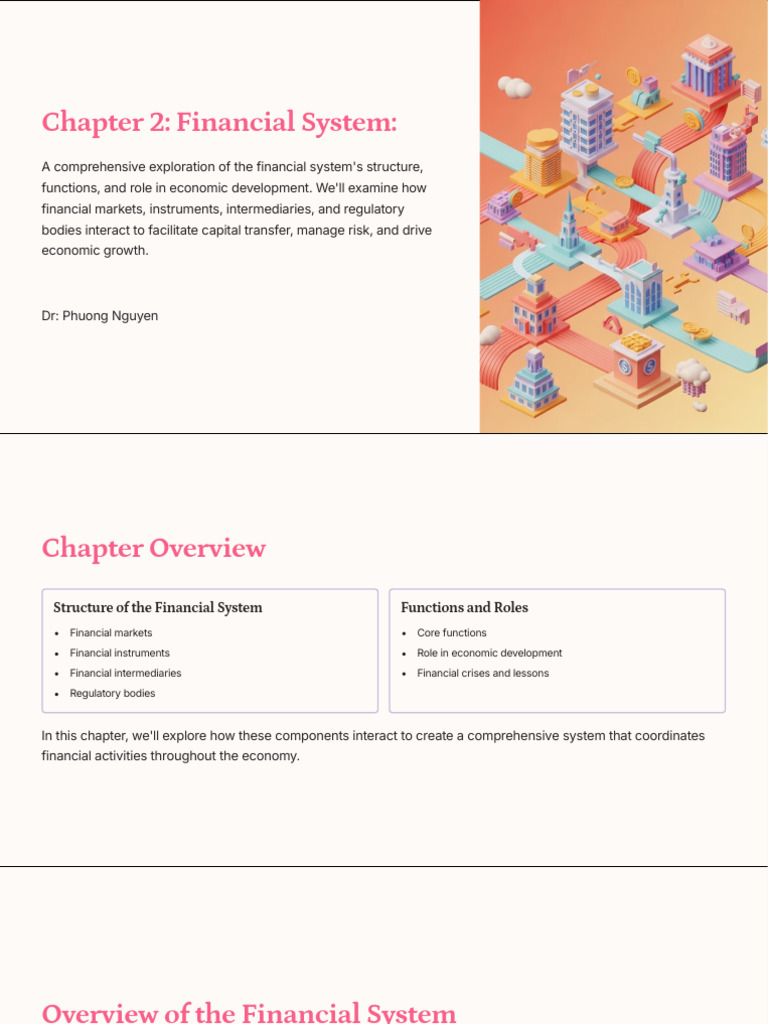 Overview of the Financial System | PDF | Economic Bubble | Financial ...