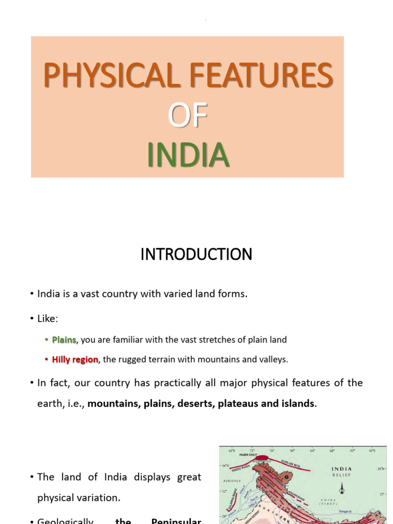Physiographic Divisions of India | PDF | Himalayas | Physiographic ...