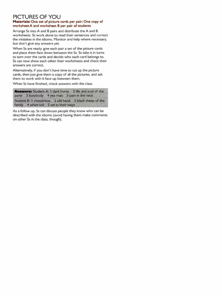 Describing People | PDF