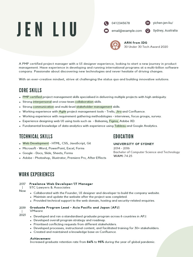 Graduate Program Lead in APJ Strategy | PDF | Computing | Software