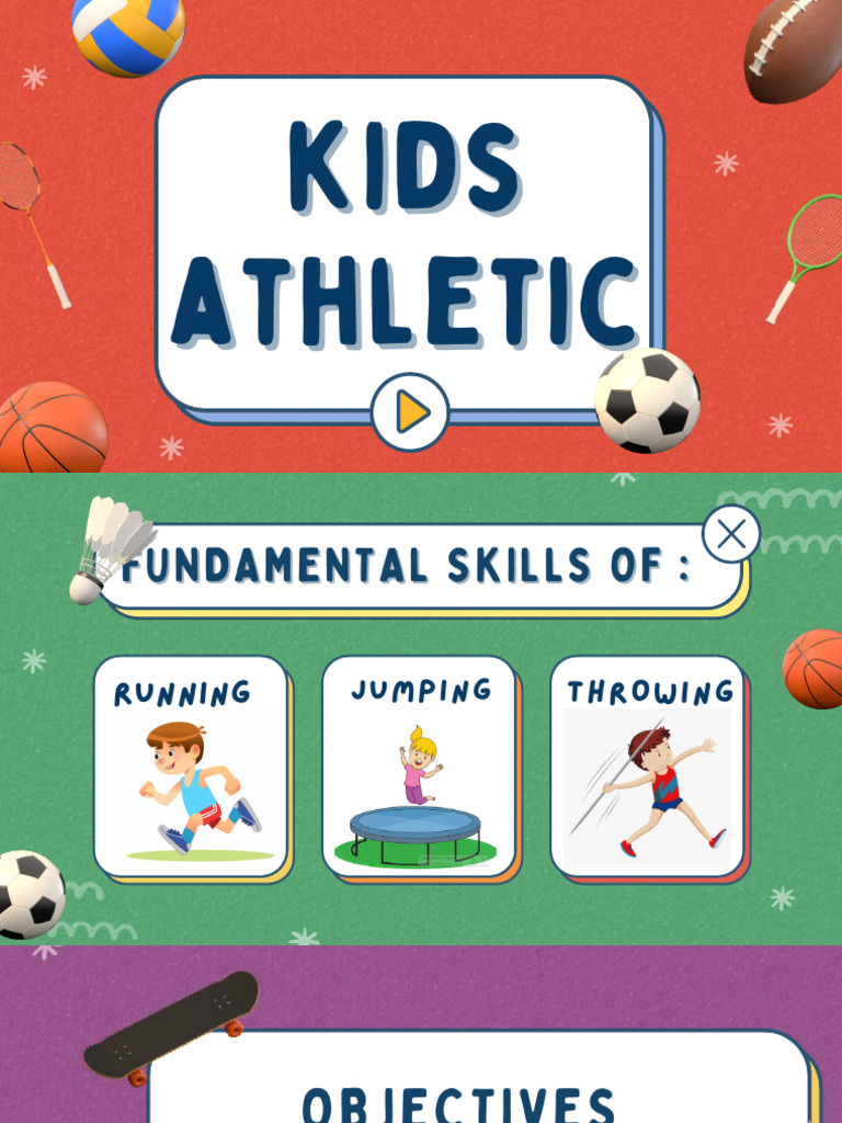 Kids' Athletics Fundamental Skills Guide | PDF