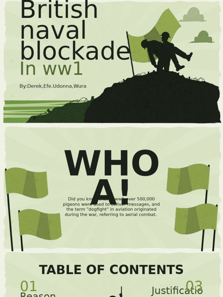 British Naval Blockade in WW1 Explained | PDF | Blockade | World War I
