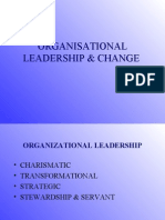 Organisational Leadership & Change