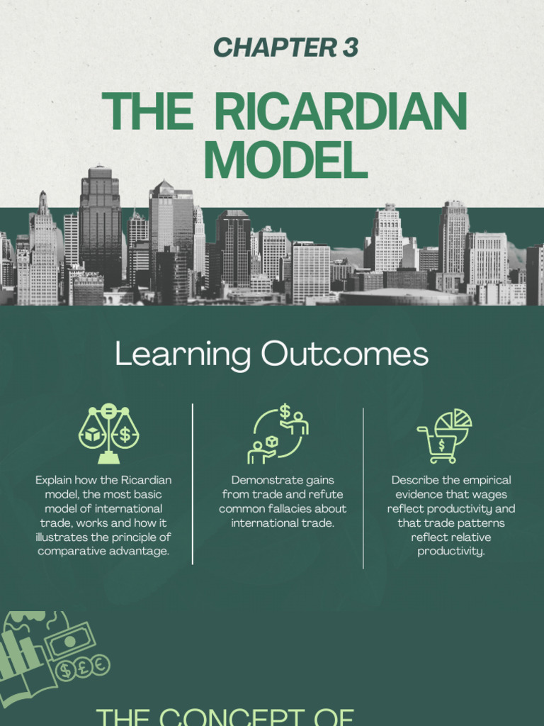 Understanding the Ricardian Model of Trade | PDF | Comparative ...