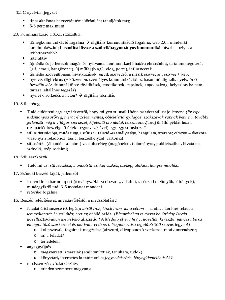12 Notes | PDF