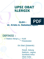 ERUPSI OBAT ALERGIK