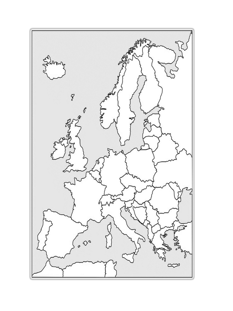 Europe Map | PDF