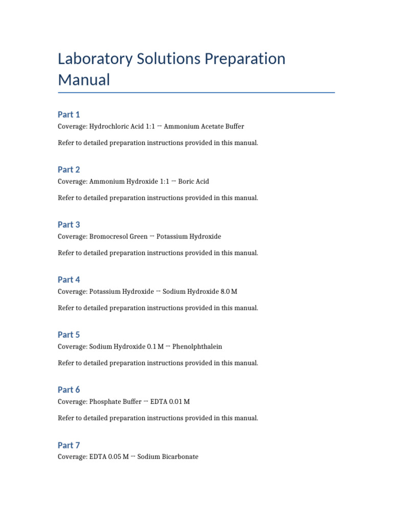 Lab Solutions Manual Complete | PDF