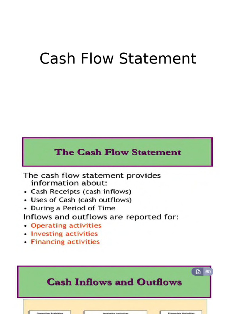 Cash Flow Statement | PDF