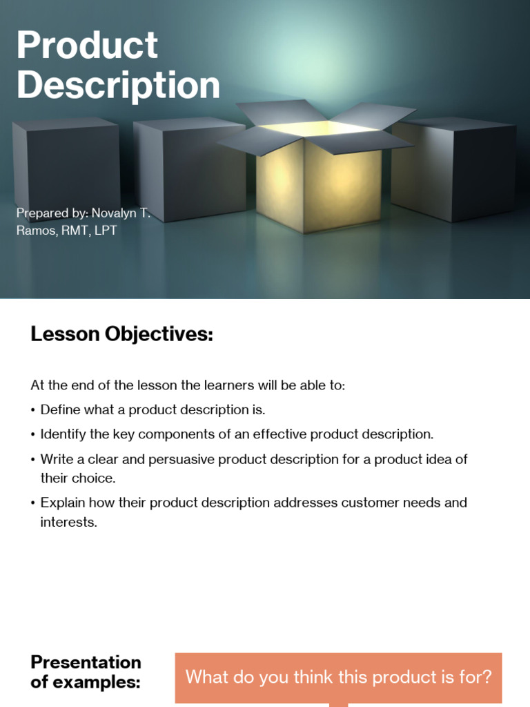 Product Description | PDF