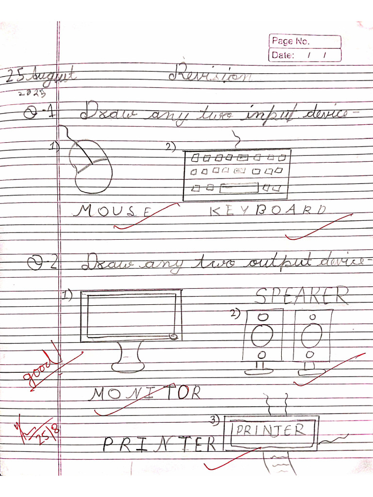 Class 2 Revision | PDF