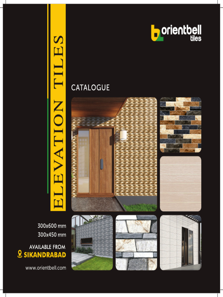 SKD Elevation Tiles Catalogue PMT - CDR | PDF | Building Engineering ...