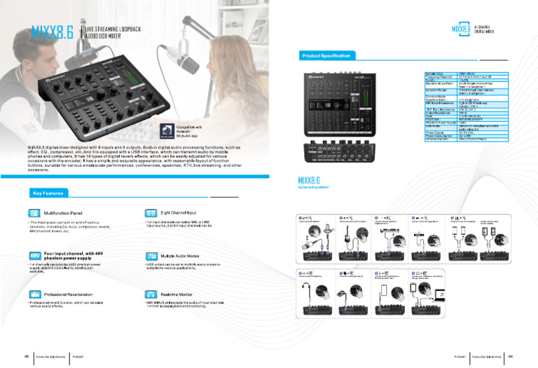 MIXX8.6 Brochure | PDF