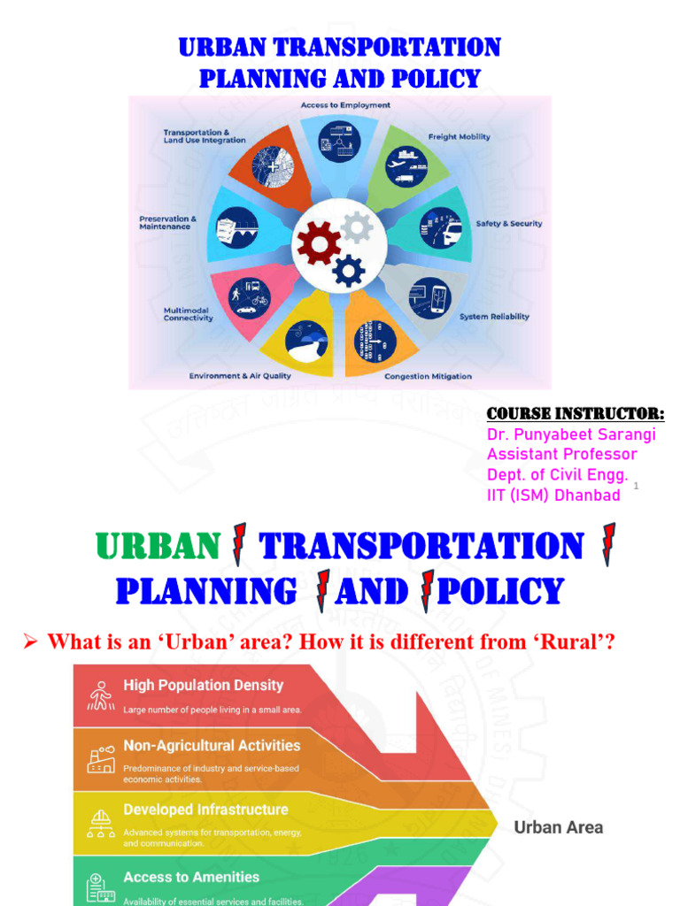 Lctr-2 Introduction New | PDF | Urban Sprawl | Transport