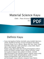Material Science Kayu