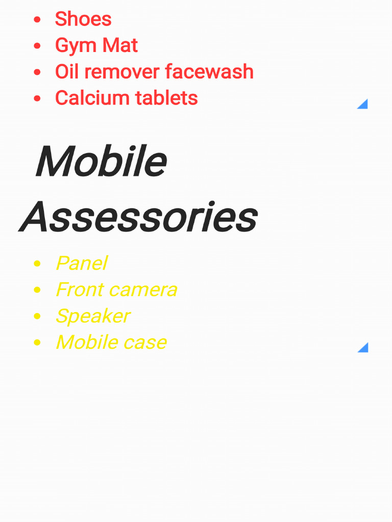 Needed Things | PDF