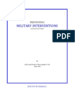 Preventing Military Interventions