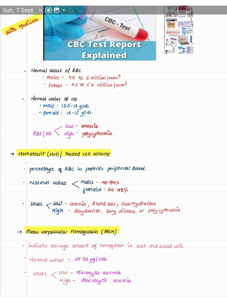 CBC Interpretation | PDF